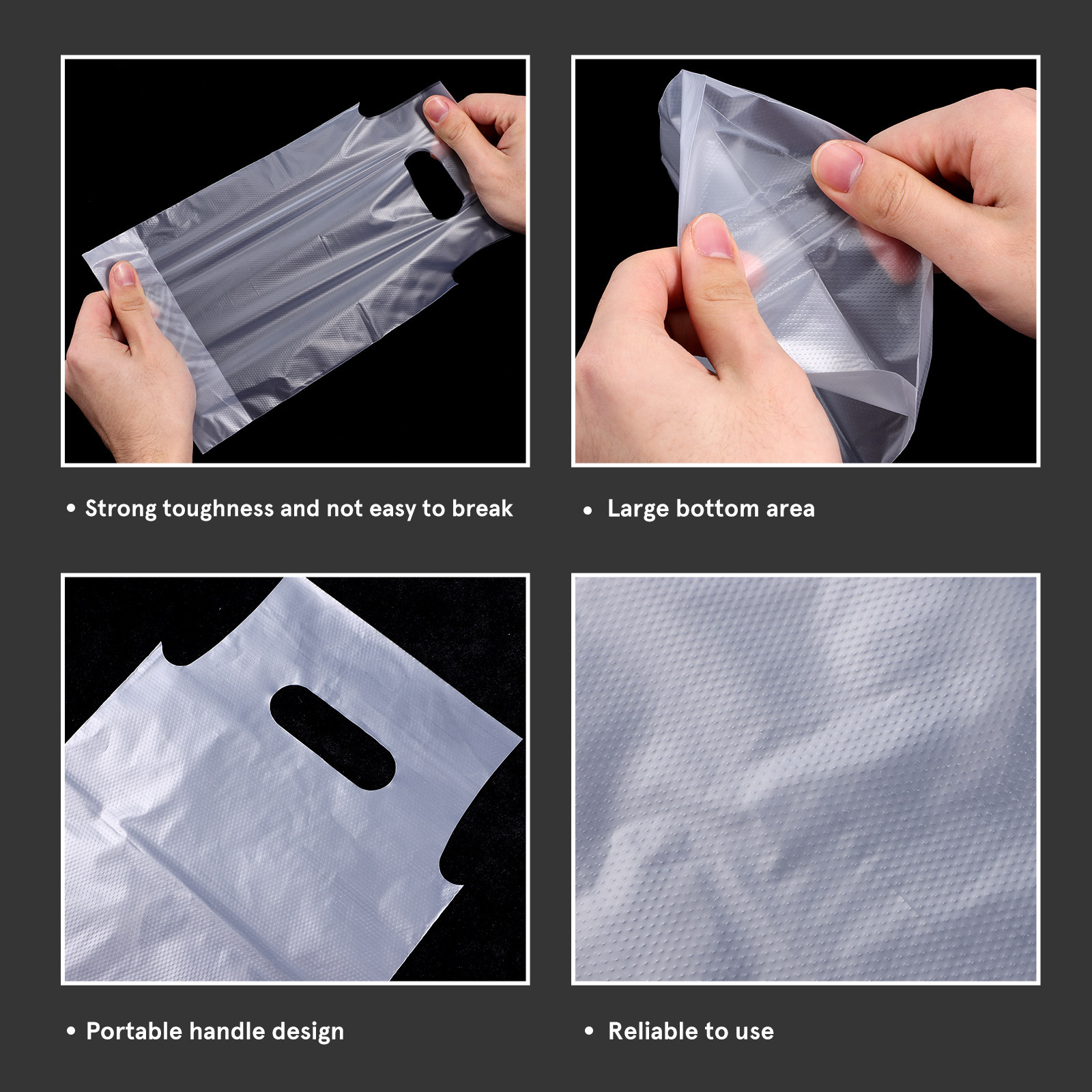 500Pcs Transparent Takeout Bev - Coffee Tea With Milk recension och pris