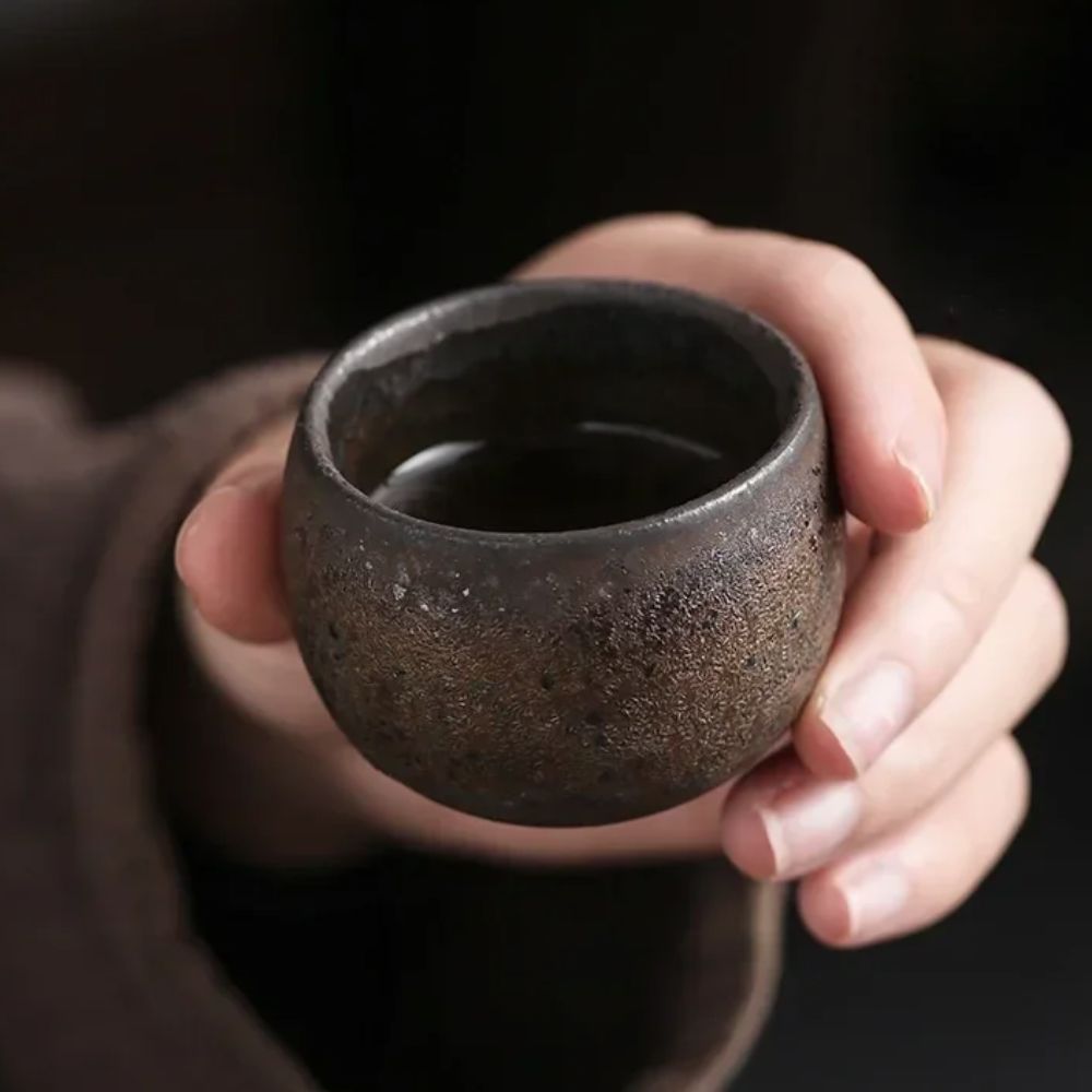 Kung Fu Tea Set Japanese Stone - Coffee Tea And Sugar Set recension och pris