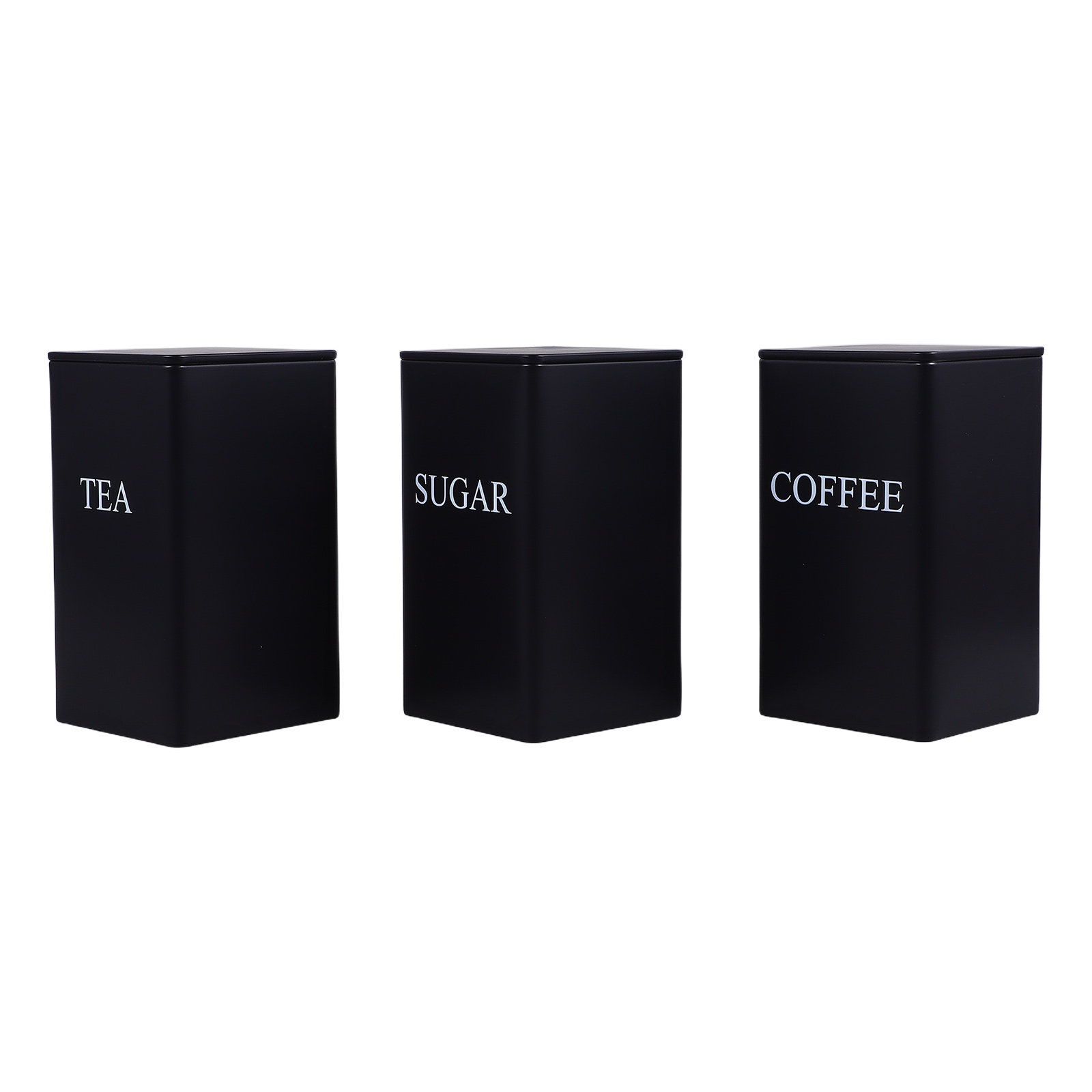 3Pcs Kitchen Storage Canisters - Coffee Tea Sugar recension och pris