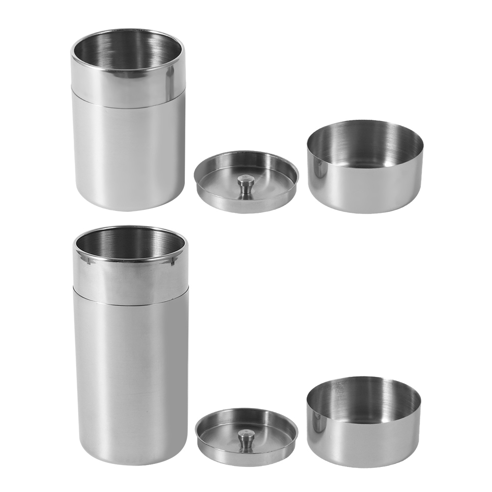 Stainless Steel Tea Leaf Tins  - Coffee Tea And Sugar Set recension och pris