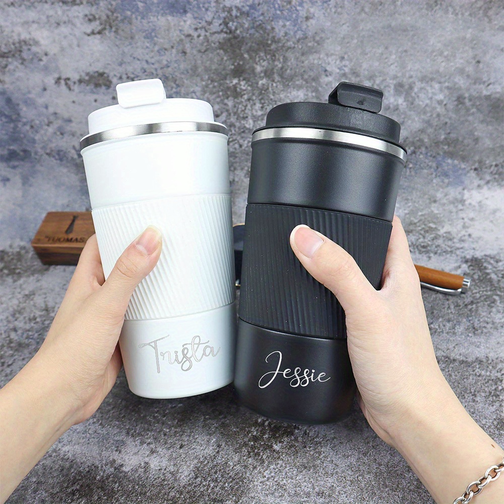 Custom Name Engraved Stainless - Coffee Tea Name recension och pris