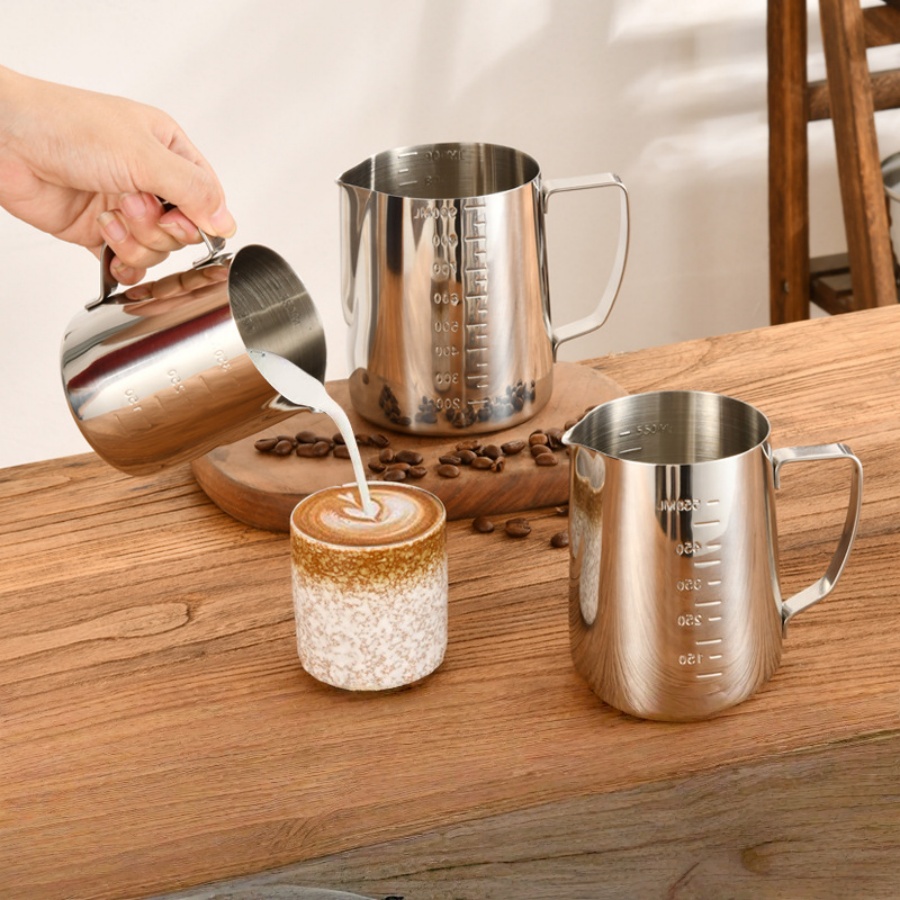 Milk Frothing Pitcher Espresso - Barista Milk Jug recension och pris