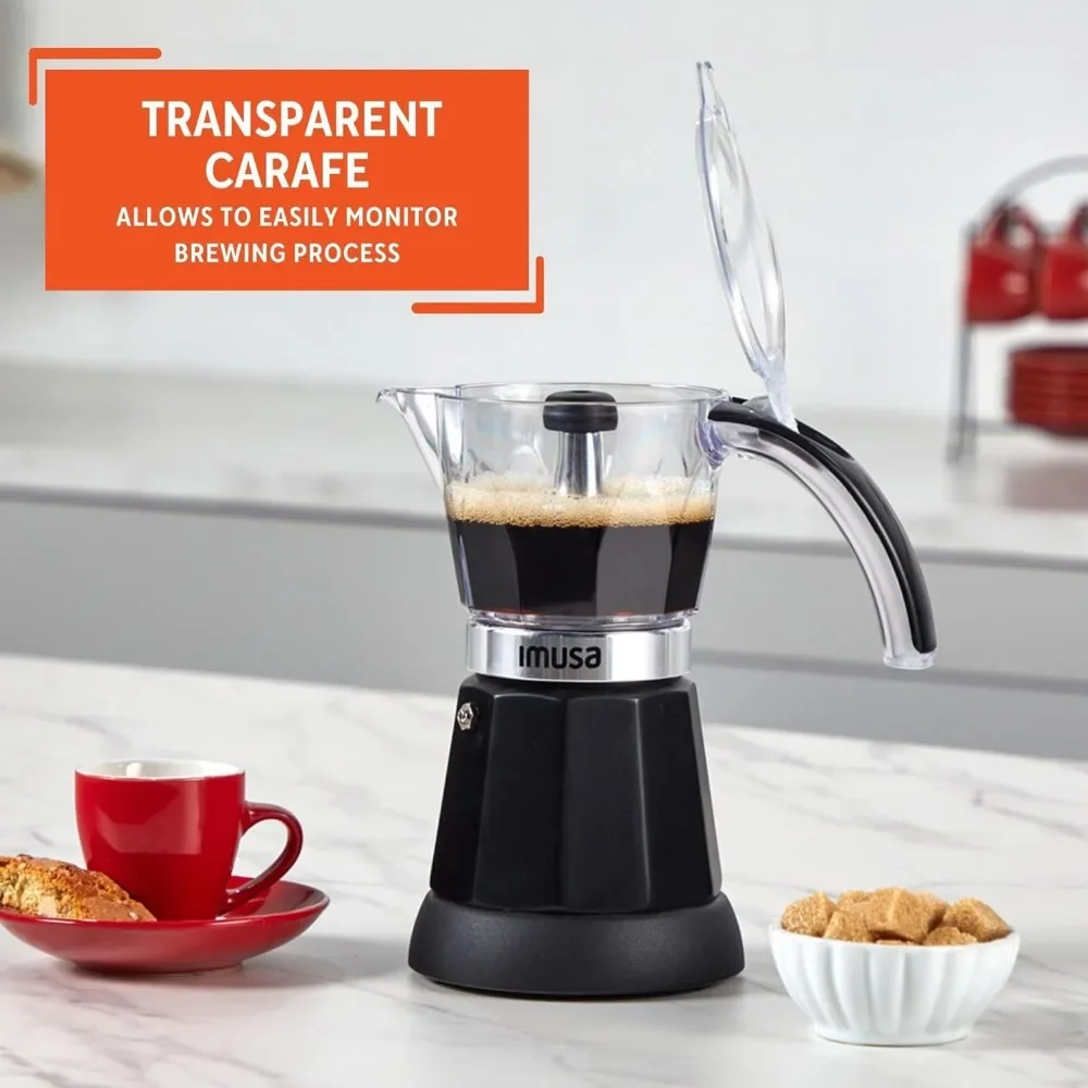 %a Imusa 3-6 Cup Electric Espr - Moka Pot Stove recension och pris
