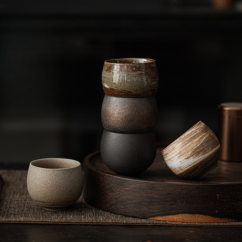 Kung Fu Tea Set Japanese Stone - Coffee Tea And Sugar Set recension och pris